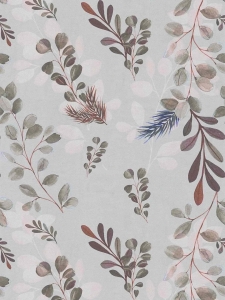 Tapeta na zeď ANNA and ANDREA, twigs šedá