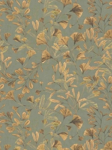 Tapeta na zeď ANNA and ANDREA, ginko zlatá