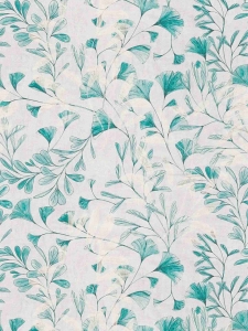 Tapeta na zeď ANNA and ANDREA, ginko modrá