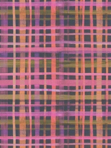 Tapeta na zeď ANNA and ANDREA, lines fialová