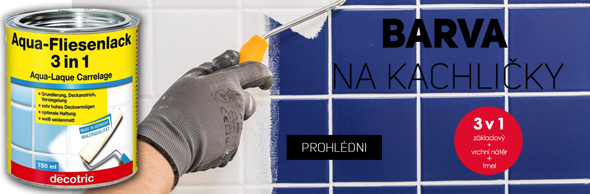 Barva na kachličky
