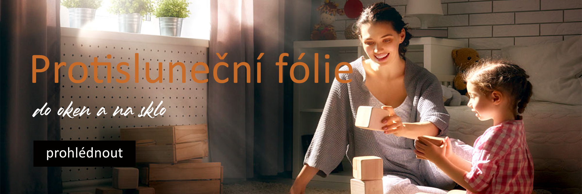 protisluneční fólie na sklo okna