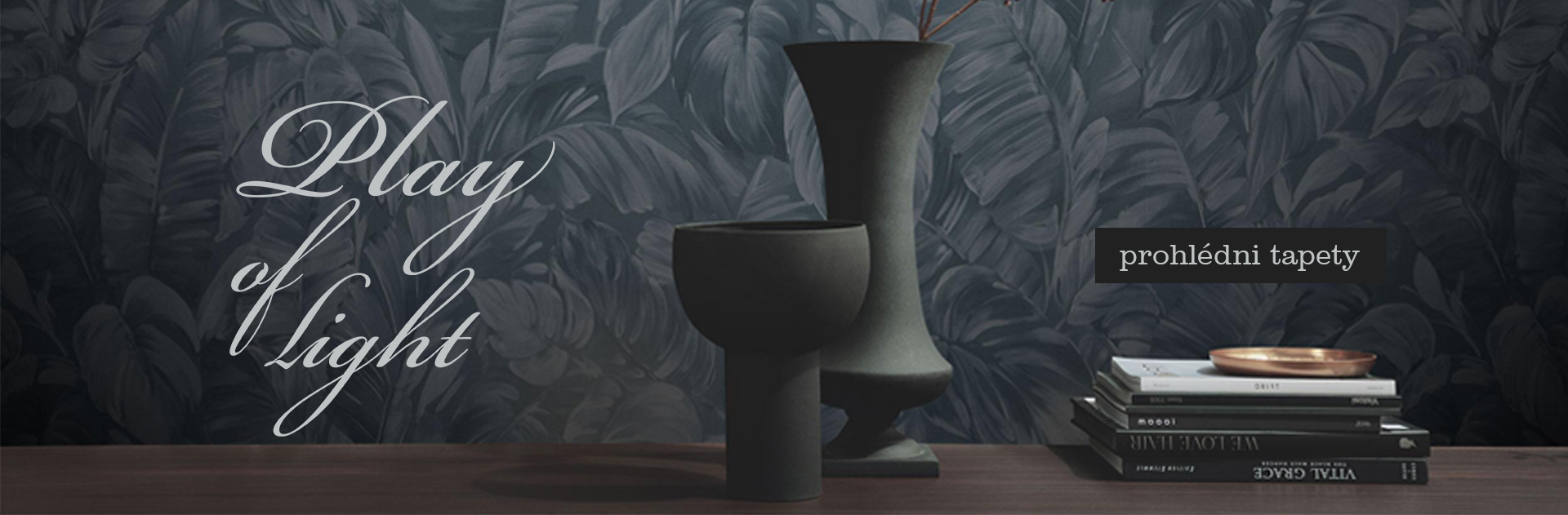 Tapety na zeď Play of Light (přírodní)