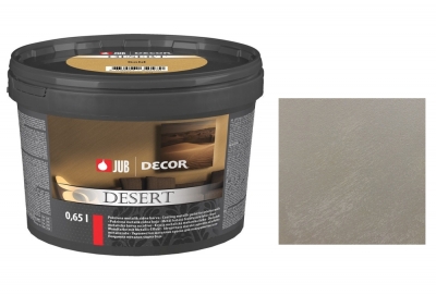 Metalická barva s pískovým efektem DECOR Desert pearl