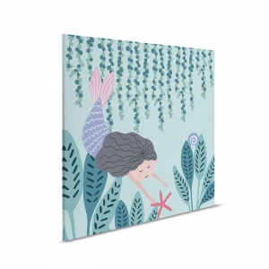 Dětský obraz na plátně Lilly & Luis – mořská víla