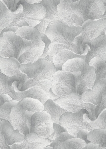 Tapeta na zeď, FASHION FOR WALLS 5, flowers stříbrná