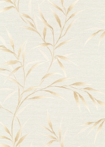 Tapeta na zeď, FASHION FOR WALLS 5, listy béžová